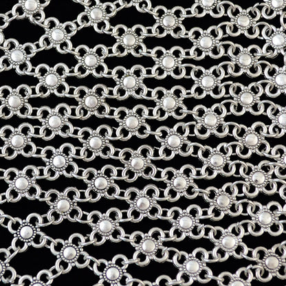 Europe And America Retro Exaggerated Hollow Bra Chain Sexy Hand-woven Body Chain