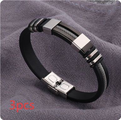 Punk Style Stainless Steel Exaggerated Bracelet