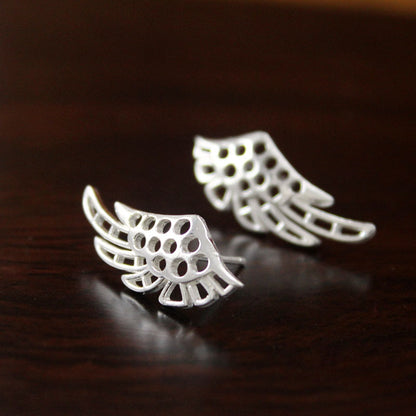Angel wings earrings