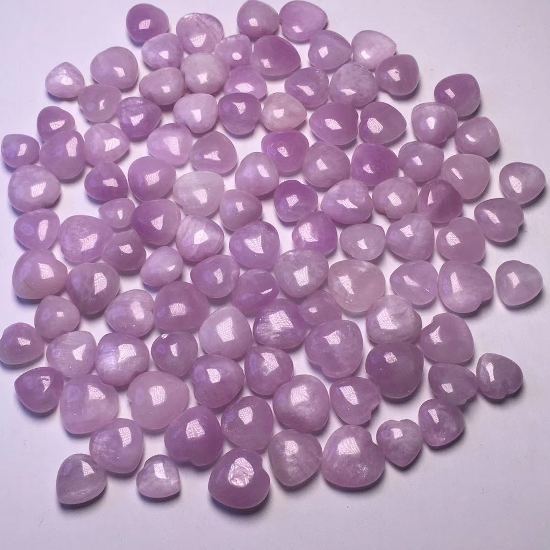 Purple Heart Pendant Crystal Ornament