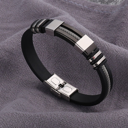Punk Style Stainless Steel Exaggerated Bracelet