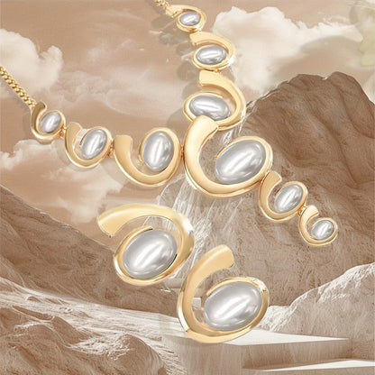 Snail Shape Exaggerated Trend Earrings Personality Design Suit