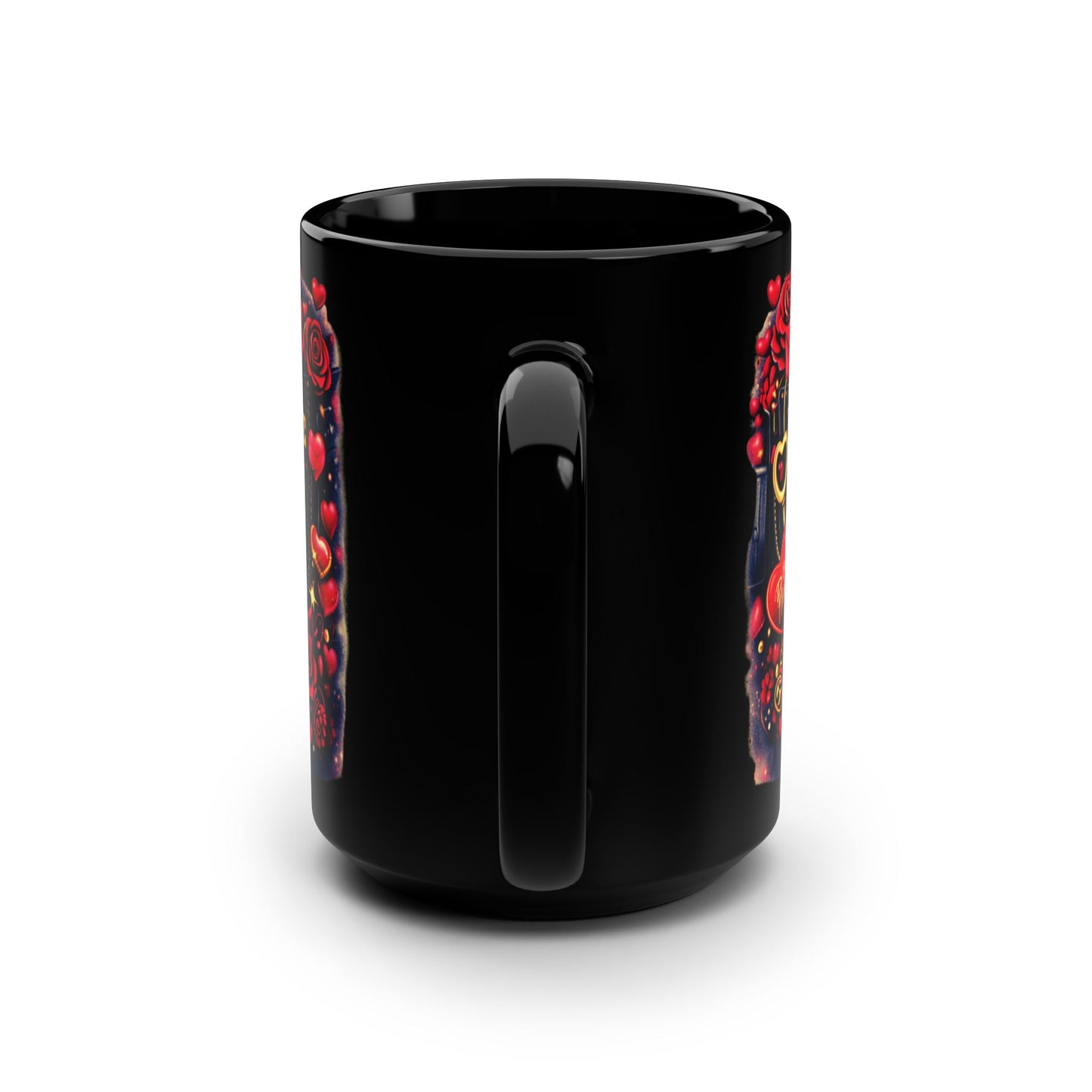 Black Mug, 15oz
