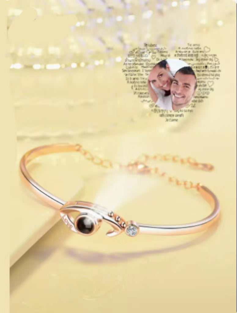 Projection Demon Eye Bracelet Female Sterling Silver