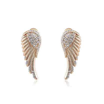 Angel wings earrings
