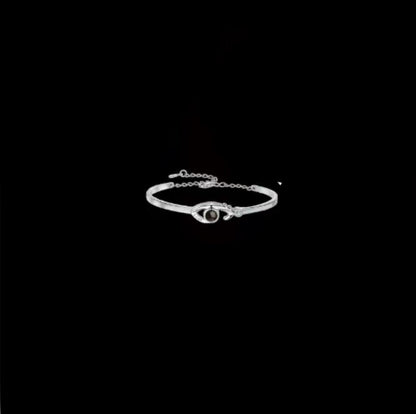 Projection Demon Eye Bracelet Female Sterling Silver