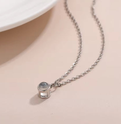 Personalized Projection Photo Necklace Customized Personality Photo