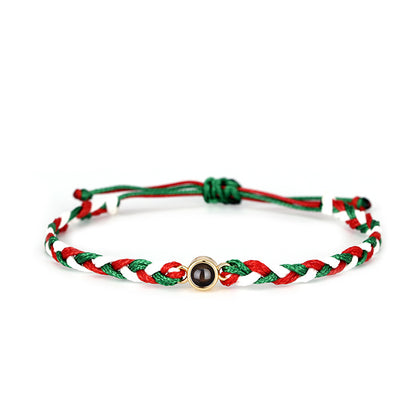 Christmas Gift Projection Couple Carrying Strap