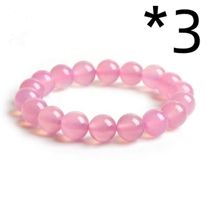 Natural Crystal Bracelet Women Hibiscus Crystal