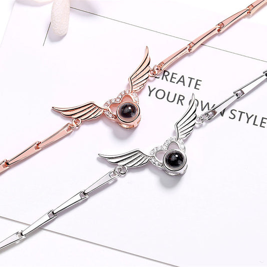 Angel Wings Projection Bracelet