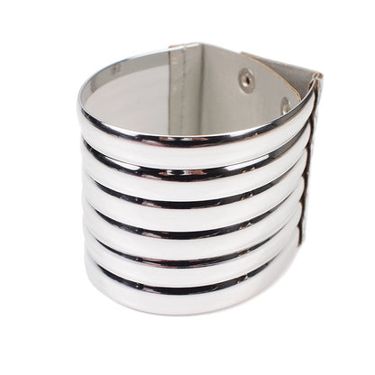 Exaggerated necklace choker bracelet set