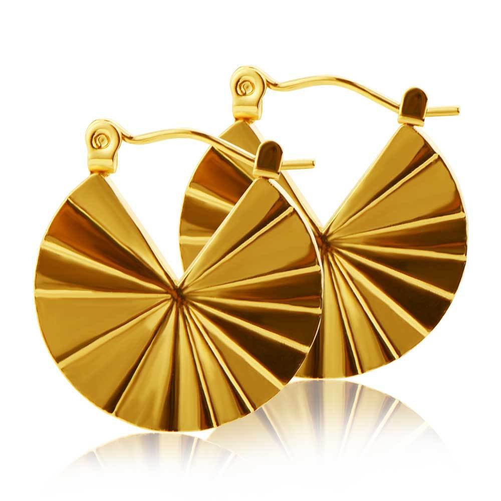 Fashion Street Exaggerated Fashion Brand Scallop Earrings