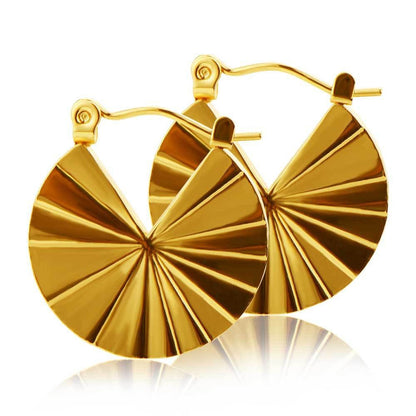 Fashion Street Exaggerated Fashion Brand Scallop Earrings