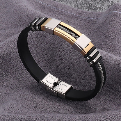 Punk Style Stainless Steel Exaggerated Bracelet