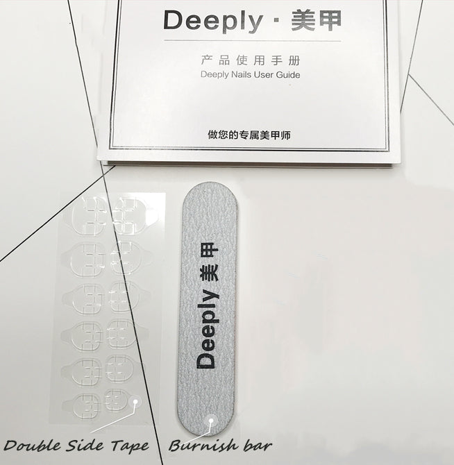 Custom Nail Piece Finished Product Lady Bride Gradient Crystal Flower