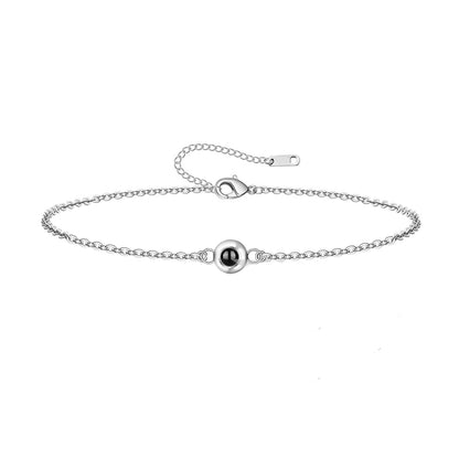 Explosive Circular Couple Projection Bracelet Male And Female Pair