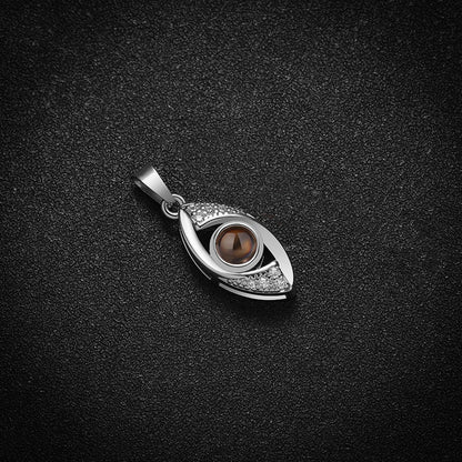 Demon Eye Projection Necklace Pendant