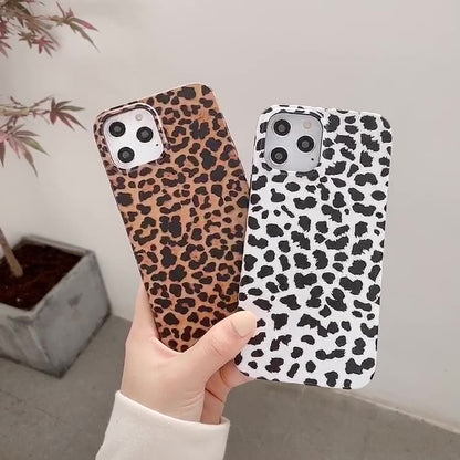 Applicable Wave Point Shell Seed Leopard Print Mobile Phone Soft Shell