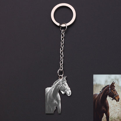 Pet photo pendant souvenir necklace