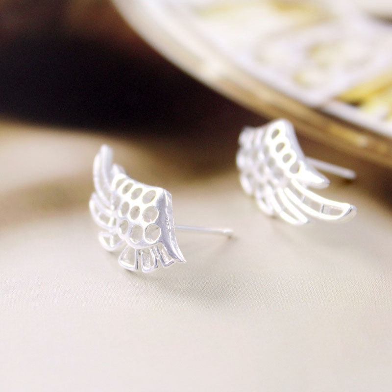 Angel wings earrings