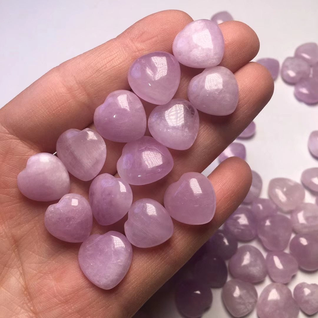 Purple Heart Pendant Crystal Ornament