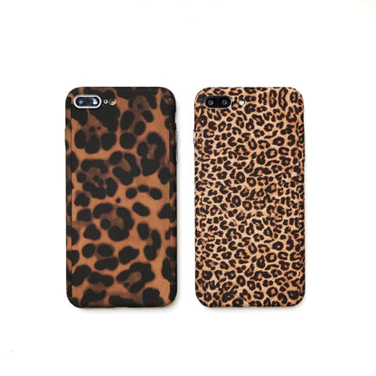 Leopard print phone case