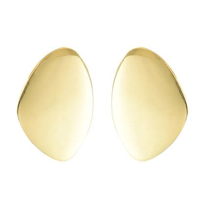 Large Glossy Exaggerated Ear Jewelry Fashion Heavy Industry