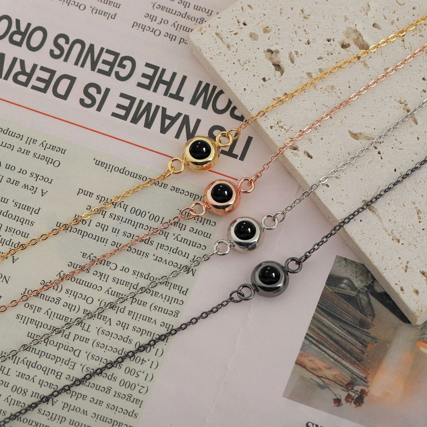 Explosive Circular Couple Projection Bracelet Male And Female Pair