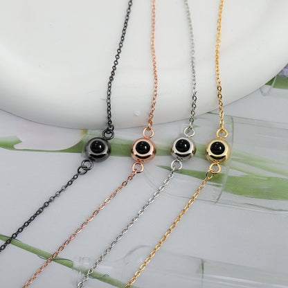 Explosive Circular Couple Projection Bracelet Male And Female Pair