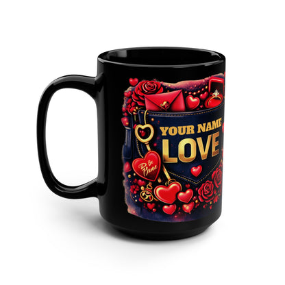 Black Mug, 15oz