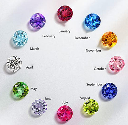 Simplified Twelve Birthday Stone Projection Bracelet
