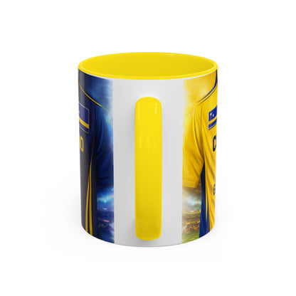 Curacao 2026 Soccer Jersey Mug | Accent Coffee Mug