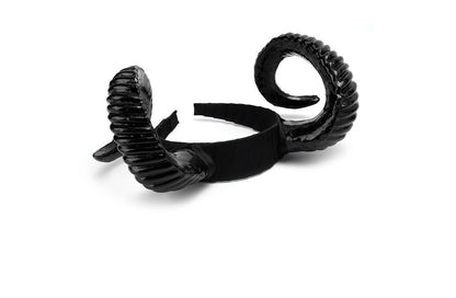 New horn antlers headband wide headband Christmas Halloween resurrection exaggerated headwear