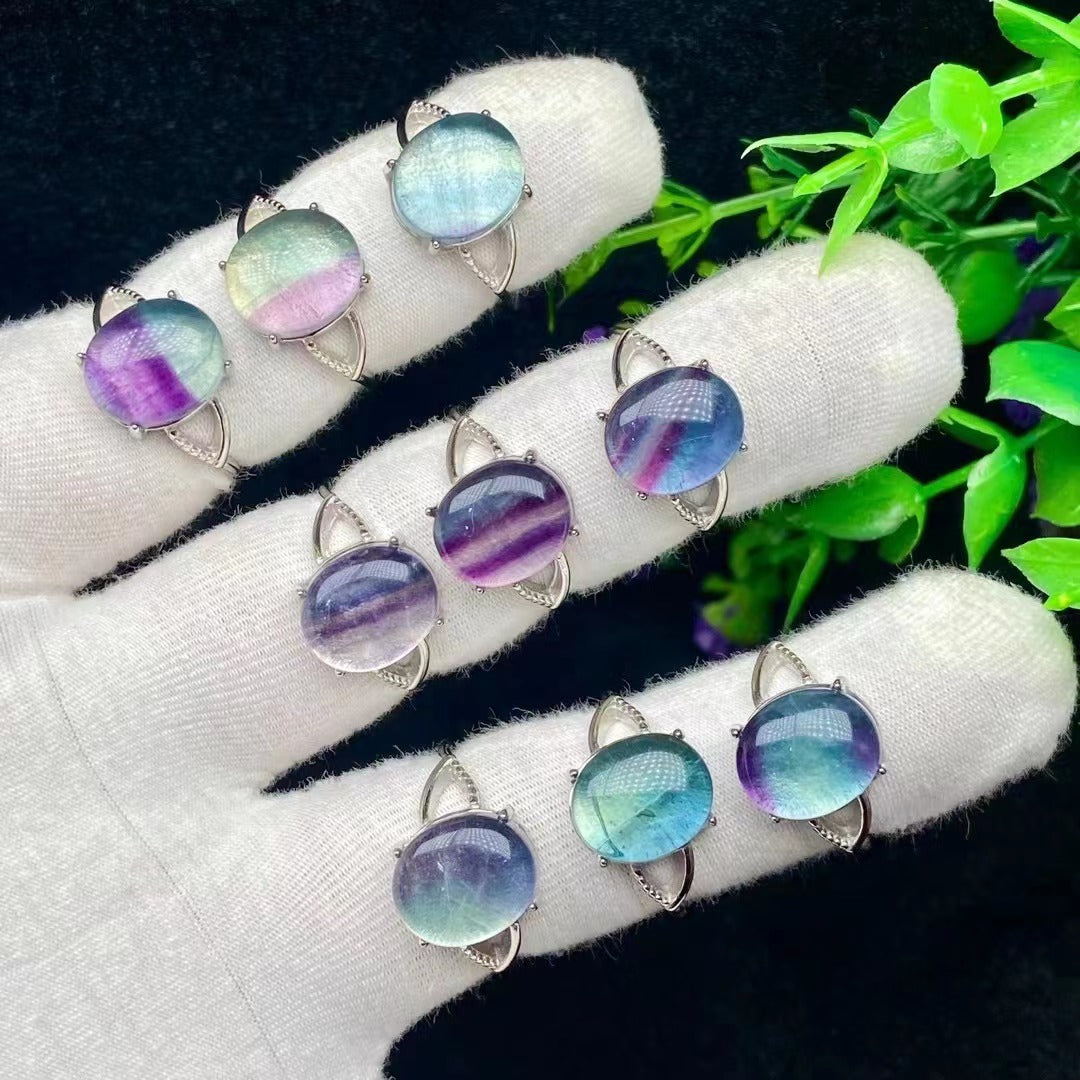 Purple Crystal Ring For Women