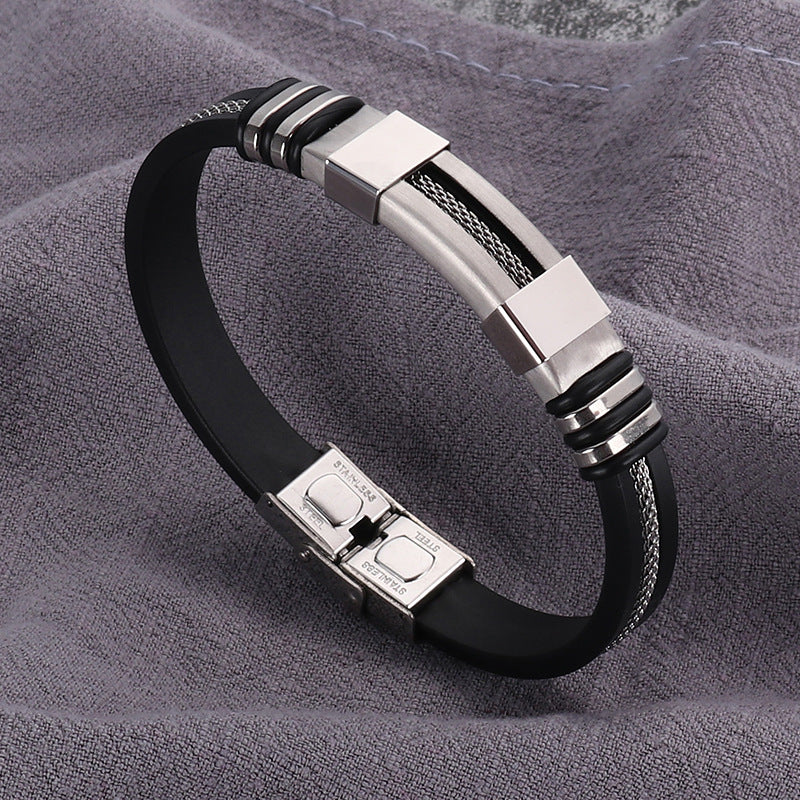 Punk Style Stainless Steel Exaggerated Bracelet