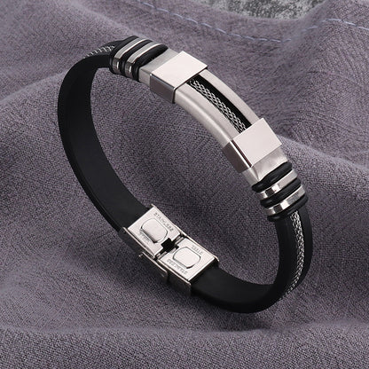 Punk Style Stainless Steel Exaggerated Bracelet