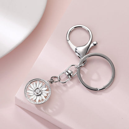 Fashion Personality Photo Projection Keychain