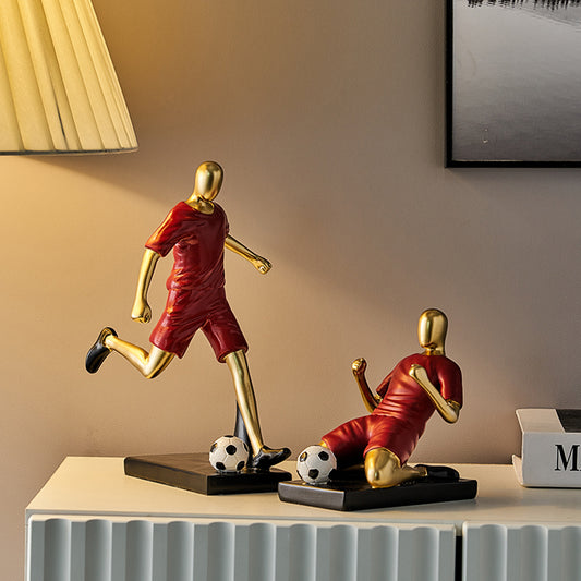 Modern Minimalist Football Decoration Living Room Wine Cabinet