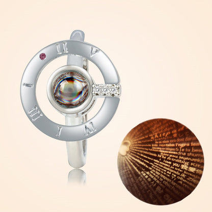I Love You Projection Couples Openings Ring