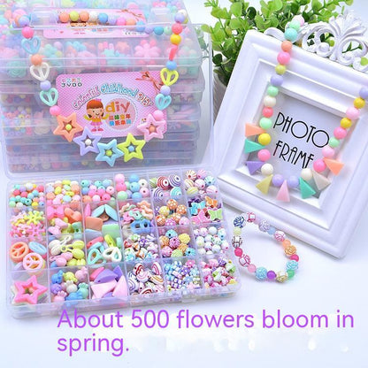 24 Grid Diy Toy Educational Handmade Beaded Set