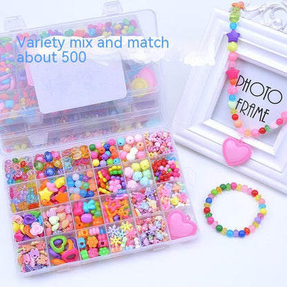 24 Grid Diy Toy Educational Handmade Beaded Set