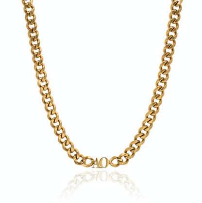 Couple's Initial Name Necklace