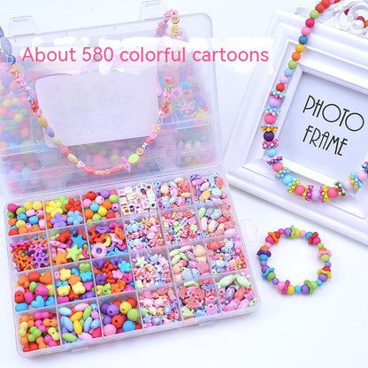24 Grid Diy Toy Educational Handmade Beaded Set