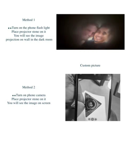 Personalized Projection Photo Necklace Customized Personality Photo