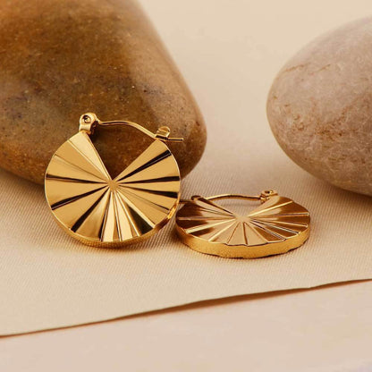 Fashion Street Exaggerated Fashion Brand Scallop Earrings