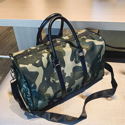 Camouflage Travel Bag Portable Large Capacity Oxford Cloth Luggage