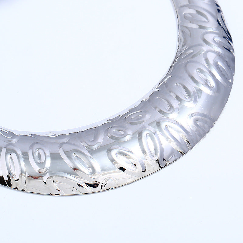 Women's Punk Fashion Metal Exaggerated Collar