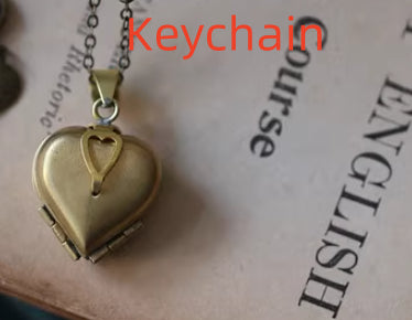 Can Open The Love Clover Customized Photo Necklace