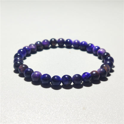 Star Sky Ball Peter Purple Tiger-eye Bracelet