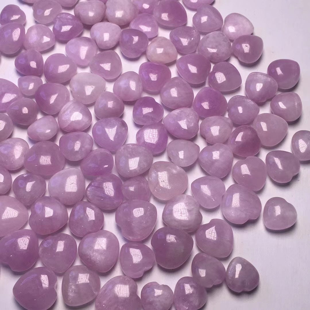 Purple Heart Pendant Crystal Ornament